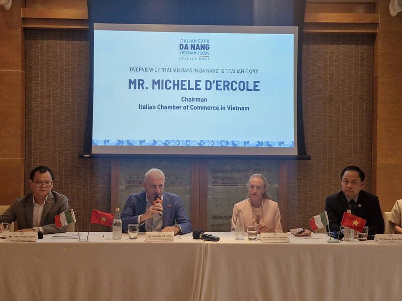 Gần 50 doanh nghiệp Ý sẽ tham gia chuỗi sự kiện Italian Expo Đà Nẵng 2025
