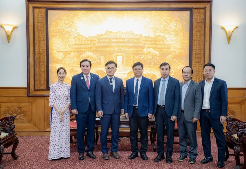 Tăng cường quan hệ hợp tác giữa thành phố Huế và Gyeongju (Hàn Quốc)