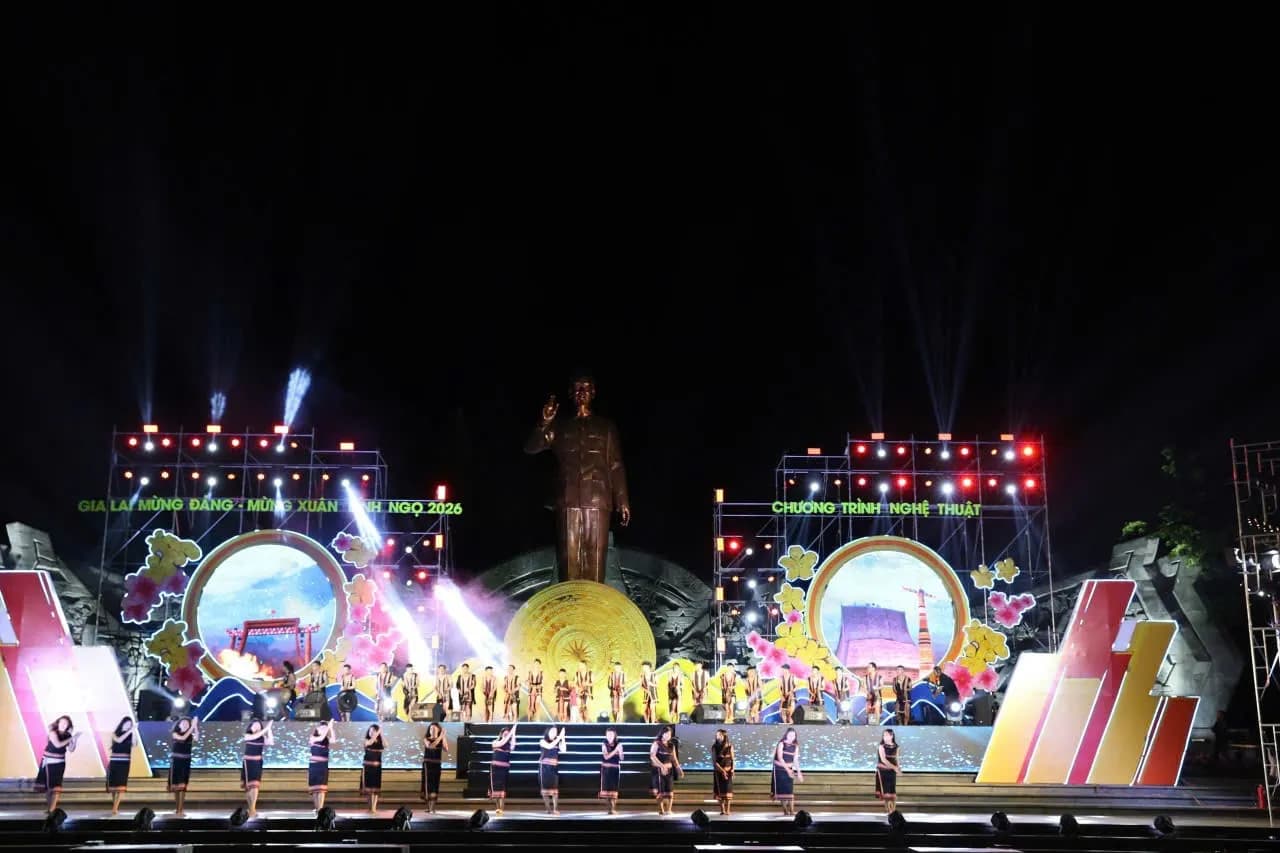 Gia Lai đón 848.000 lượt khách dịp Tết Bính Ngọ 2026